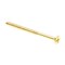 Prime-Line Wood Screw, Flat Head, Phillips Drive No. 6 X 2in Solid Brass 25PK 9034862 - alternate 1